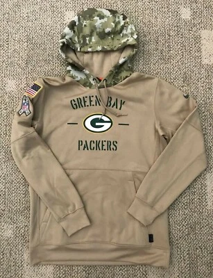 Nike Hoodie Sweatshirt NFL Green Bay Packers Salute to Service Men's S  or women - Image 1 of 4