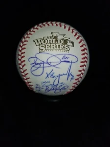 COA Other 3500+++ 2013 World Series Red Sox team signed ball baseball auto 2004 - Picture 1 of 9