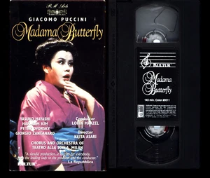 VHS OPERA PUCCINI MADAMA BUTTERFLY MAAZEL TEATRO ALLA SCALA  - Picture 1 of 2