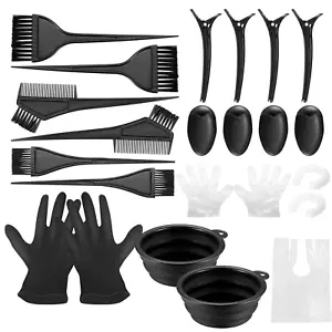 VARHHUXHA 22 Stk Haarfärbepinsel Set, Haarfärbeset, Haare Färben Zubehör - Bild 1 von 12