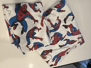 Pottery Barn Kids Spiderman Marvel  Sheet FULL Fitted & Pillowcase