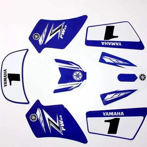 3M BLUE Decals Graphics Sticker Kit YAMAHA PEEWEE 50 PW50 PY50 Fairing Bike - Picture 1 of 4