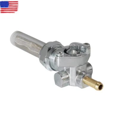 Válvula de combustible Petcock 22 mm grifo recto 62167-81 62163-75 para Harley Davidson Foto 1 de 4