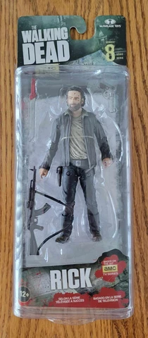 AMC The Walking Dead Series 8 Rick Grimes Action Figure McFarlane Toys NEW Cover