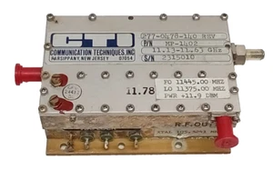 1 emballage d'origine CTI Communication Techniques Inc MP-1402 11,13-11,63 GHz + 11,9 Mo - Photo 1/11