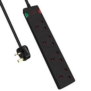H07RN-F 1.5mm Rubber Cable 13A Heavy Duty Extension Lead Single 4 Skt 10mtr - Picture 1 of 1