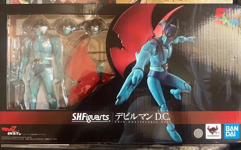 Bandai S.H. Figuarts Devilman D.C. 50 Aniversario ver. Mazinger Z vs. Devilman Foto 1 de 1