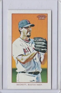 2009 T206 Mini Old Mill Back Josh Beckett #148 Boston Red Sox - Picture 1 of 2