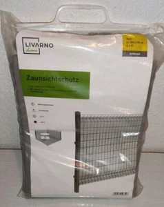 Balkon-Sichtschutz Zaunsichtschutz Anthrazit Grau - 5m x 1m - Neu! - Bild 1 von 3
