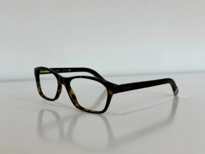 Chanel 3249 c.714 Cuadrado Habana Marrón Anteojos Marco Óptico 53-16-135 Foto 1 de 4