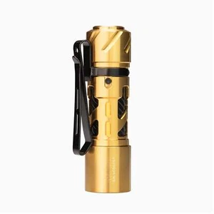Loop Gear SK03 Gold Stainless Steel 1000 Lumen Everyday Carry LED Flashlight - Picture 1 of 4