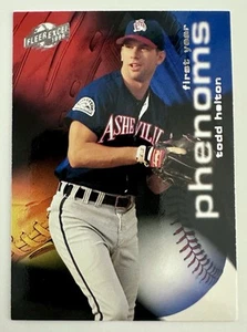 1996 Fleer Excel First Year Phenoms Todd Helton Rookie Colorado Rockies MLB HOF - Picture 1 of 2