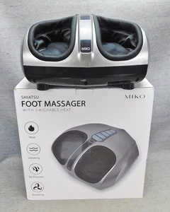 Massaggiatore piedi shiatsu Miko MMF-01C con calore commutabile mai usato in scatola aperta - Foto 1 di 19