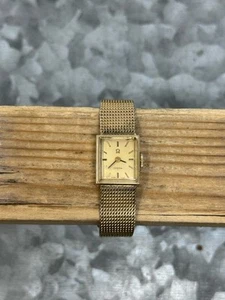 Vintage Omega Cal 1100 Women’s Manual Wind Watch, G.F., Original Band, Working - Picture 1 of 7