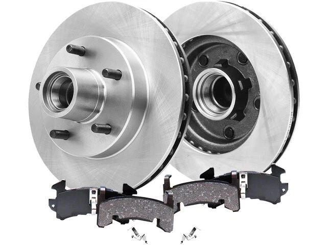 Front Brake Pad and Rotor Kit For 1982-1988 Oldsmobile Cutlass Supreme YB769JC - Image 1 of 1