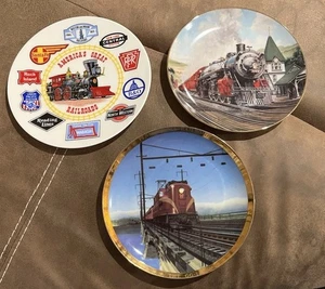 3 Eisenbahn Eisenbahn Sammler Teller Pennsy Alton Limited Americas Great Railroads - Bild 1 von 8
