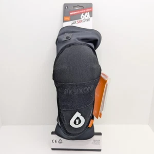 Coderas SixSixOne 661 Recon Advanced grandes MTB BMX equipo de protección negro - Imagen 1 de 5