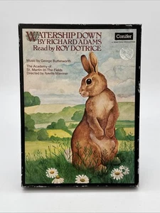 WATERSHIP DOWN Audio Cassette Tapes By Richard Adams - 3 tapes RB - Roy Dotrice - Picture 1 of 3
