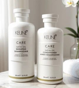 Keune Care Satin Oil Shampoo 10.1 oz & Conditioner 8.5 oz DUO Set - Picture 1 of 1
