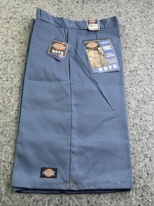 Dickies Boys Work Shorts. Blue. Size 18R. New Inseam 11 Camp School Working - Picture 1 of 14
