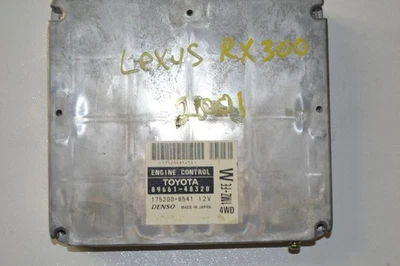🦅🚗 Módulo de control informático motor ECM LEXUS RX300 2002 ECU 89661-48320 AR1 Foto 1 de 4