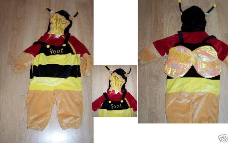 Talla 6-12 Meses Disney Store Winnie the Pooh Abeja Miel Halloween Disfraz Usado en Excelente Condición Foto 1 de 1