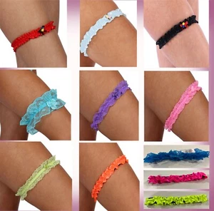Damen Damen Strumpfband Hochzeit Braut sexy, Hen do Night Hendo Brautjungfer sexy NEU - Bild 1 von 19
