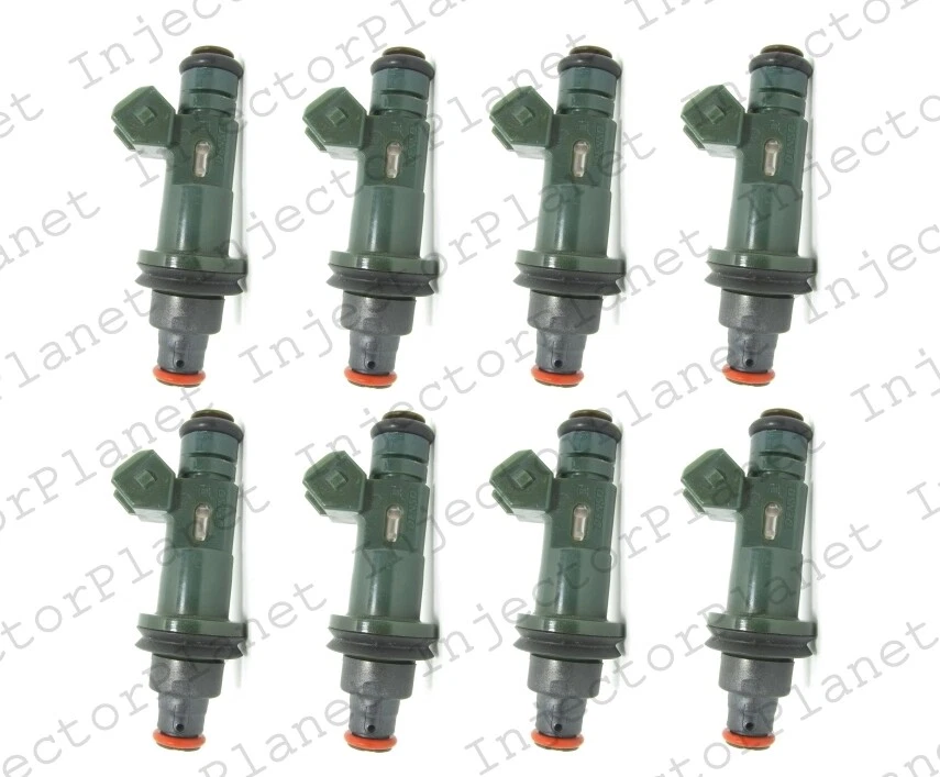 Juego de 8 inyectores de combustible Denso 3350 1999-2003 Jaguar XJ8 4,0 L V8 XR82-AD OEM Foto 1 de 4