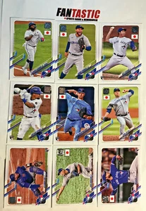 2021 Topps Baseball Japan Edition TORONTO BLUE JAYS player YOU PICK inc RC etc - Picture 1 of 2