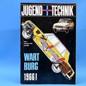 RDA Jugend und Technik 9 1966 Wartburg 353 ECG Wendefurth Nakskov Staßfurt All - Imagen 1 de 1