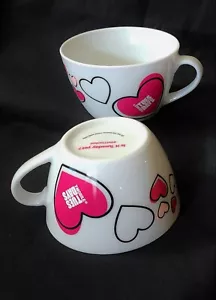 Set 2 tazze da caffè T-Mobile Martedì Cuori 8 oz con manico ristorante merce - Foto 1 di 9