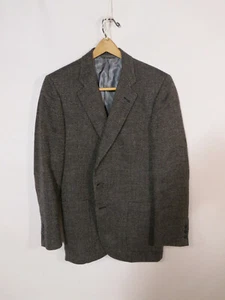 Christian Dior Monsieur Stix, Baer, & Fuller Black White Textured Blazer Mens - Picture 1 of 10
