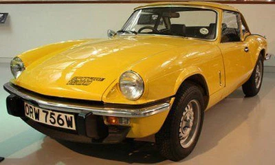 Nuevo 1975-1981 Triumph Spitfire 1500 capó delantero insignia calcomanía transferencia Foto 1 de 4