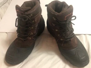 London Fog Men’s Waterproof Cg043 LFM-Woodside Insulated Snow Boots SZ:11M - Picture 1 of 4