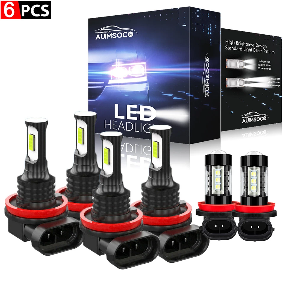 Faro LED alto/bajo antiniebla 6000 k para Nissan Murano S SUV 3,5 L 2015-2018 Foto 1 de 4