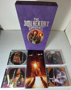 JIMI HENDRIX EXPERIIENCE 4-CD Box Set Purple Velvet w/ Hologram 2000 COMPLETE - Picture 1 of 5