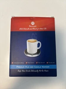 Nouvati Premium Mug And Candle Warmer Black New - Picture 1 of 4