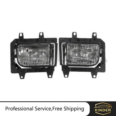 2X Faro antiniebla transparente parachoques delantero para BMW E30 318i 318is 325i 1985-1993 Foto 1 de 4