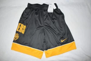 Pantalones cortos de desayuno rápido para hombre Nike LSU Tigers 10 in DJ8226 060 gris/amarillo nuevo con etiquetas - Imagen 1 de 3
