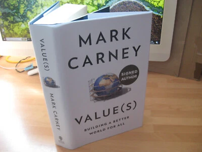 Mark Carney Signed 1st Value(s) Canadian Prime Minister Governor Bank England A - Image 1 of 4