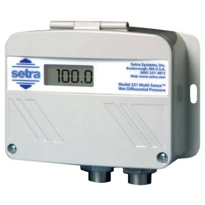Setra DPT231-MS1 Multi-Sense Wet/Wet Differential Pressure Transducer - Image 1 of 4