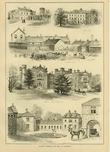 FUCHSJAGDZENTREN THE EARL OF ZETLAND'S FOXHOUNDS KENNELS PFERDE STÄLLE HUNDE - Bild 1 von 1