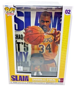 Shaquille O'Neal Funko Pop! Los Angeles Lakers Magazine Cover SLAM #02 NBA - Picture 1 of 16