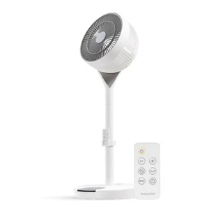USA WOOZOO Fan, Pedestal Standing Fan with Remote, 360 Oscillating Fan, 12 Sp... - Picture 1 of 9
