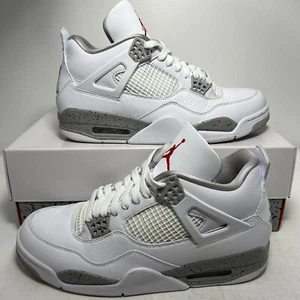 Nike Air Jordan 4 Retro White Oreo 2021 Mens Size 9.5 CT8527-100 LIGHTLY USED - Picture 1 of 11
