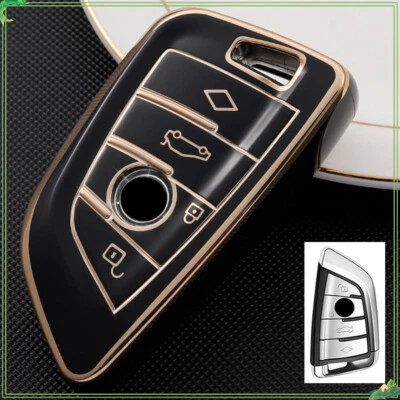 4 Button TPU Car Key Fob Cover For BMW X1 X2 X3 X4 X5 X6 X7 3 5 7 Series Foto 1 de 4