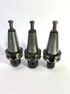 3-NIKKEN LYNDEX JAPAN End Mill Tool Holders BT35 SHANKS 2x1/2” & 1x3/8” - Bild 1 von 4