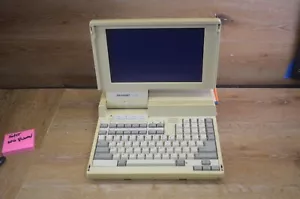 Sharp MZ-100 Luggable PC Power NOT Tested - NO POWER SUPPLY - Picture 1 of 13