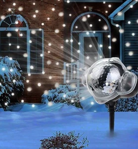 Luces Proyector Luz Navidad Láser Luz LED Adornos Navidad Fiocco De Nieve Reb - Imagen 1 de 1