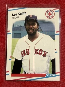 1988 Fleer Update Baseball # U-8 Lee Smith - Picture 1 of 7